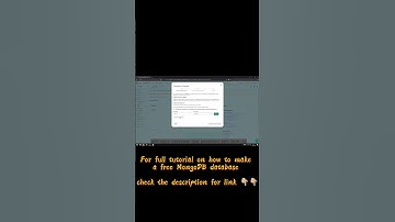 Get Your MongoDB Database #mongodb #database #freedatabase