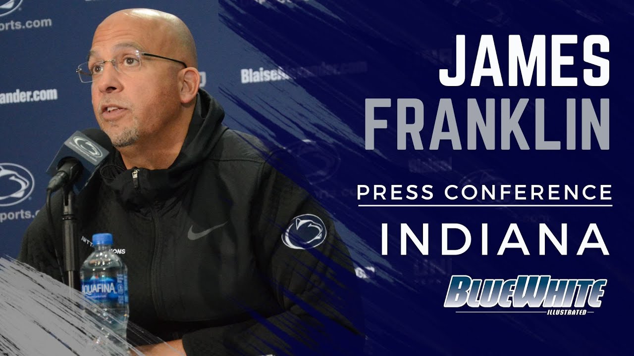 James Franklin discusses his quarterbacks after loss to Ohio State | #WeAre  - YouTube