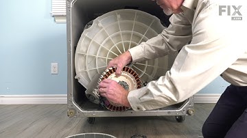 Whirlpool Washer Repair - How to Replace the Rotation Sensor