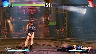 Street Fighter V-Random Matches as Kolin