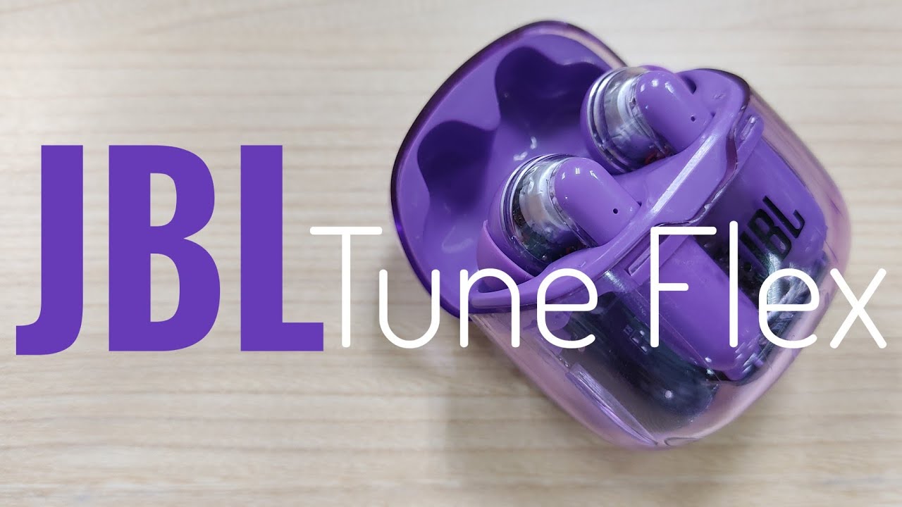 JBL Tune Flex (purple) - YouTube
