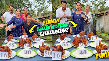 Numbers Guess Chicken Roast Game Funny Challenge With Family