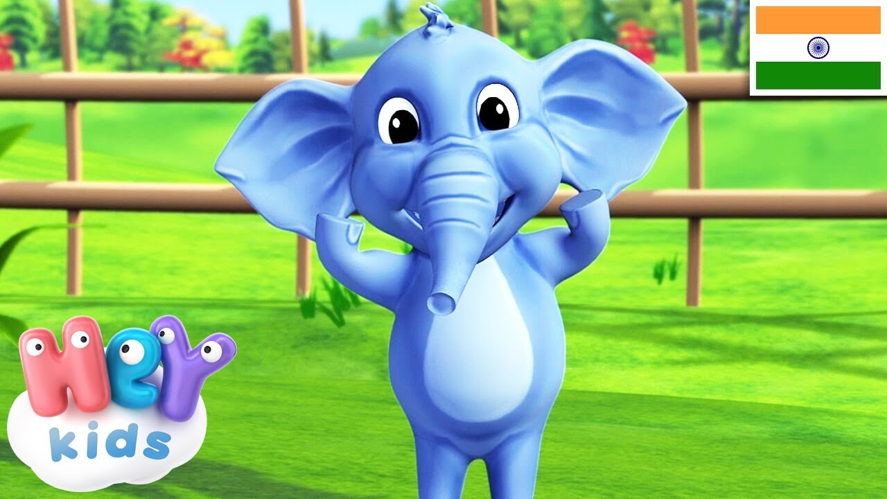 Head Shoulders Knees and Toes in Hindi 🖐 Songs for kids in Hindi