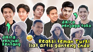 Reaksi cewek Turki liat seleb ganteng Indo (Arya Saloka, Jerome Polin, Fadil jaidi, Angga Yunanda)