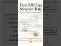 How XML Tags Actually Structure Data — syntax and tags