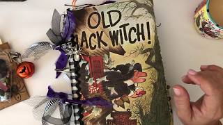 SOLD - Thank you! Halloween Junk Journal/October Daily