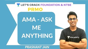 AMA: Ask Me Anything Part - 6 | How to Target 40 Marks in PRMO 2020 | Prashant Jain