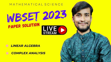 WBSET 2023 || Mathematics Paper Solution | #thelearningfield