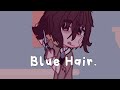 Blue hair. || Dazai angst (tw: S/H   panic attacks)