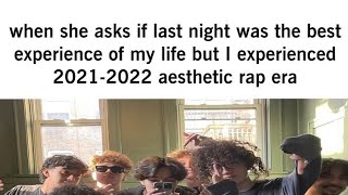 aesthetic rap mix archive 2018–2023 | songs you forgot u loved