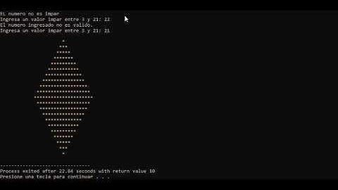 Programación C++ Rombo