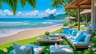 Famous Morning Jazz Melodies to Energize Your Day – Bossa Nova with an Ocean View and Gentle Waves Wealth