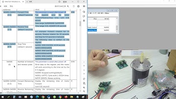 N467D01 12V 24V 2A MODBUS RTU DC Motor Controller DEMO 2