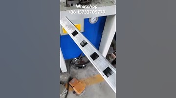 Hydraulic square pipe punching machine made in China #factory #cncmill #machine #cnc