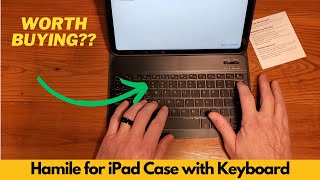 This iPad Keyboard Case Feels Premium – Hamile 7-Color Backlit Folio for 10th & 11th Gen screenshot 1