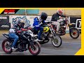 Yamaha DT 150 🆚 Pulsar NS200 🆚 Yamaha RX 115 🔥 DRAG RACES Barranquilla 2023