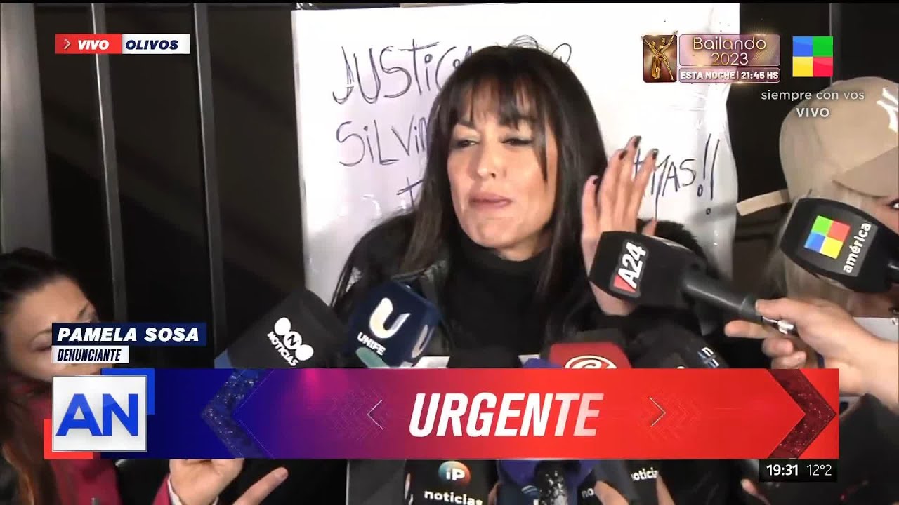PAMELA SOSA y STEFY XIPOLITAKIS PIDEN JUSTICIA en la MARCHA en CONTRA de ANÍBAL LOTOCKI