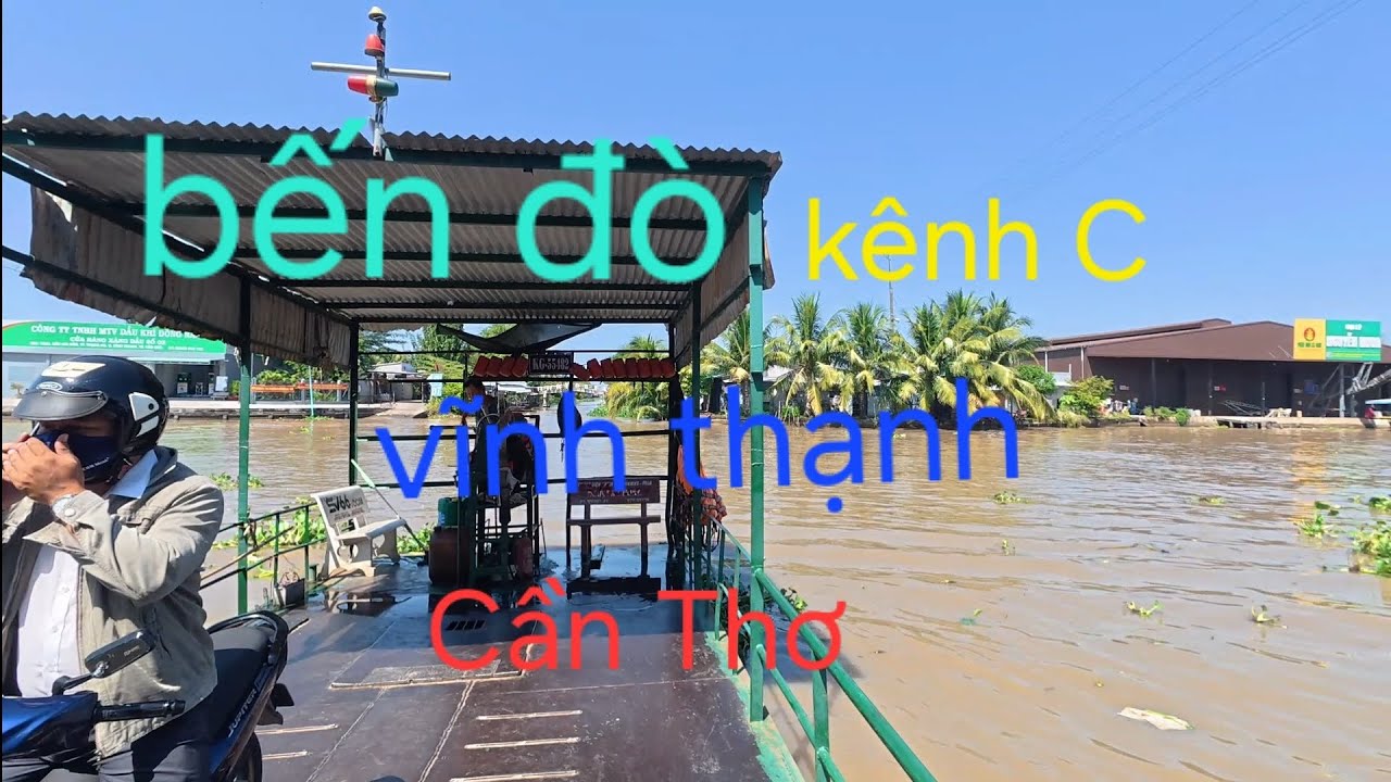 Chia sẽ đi đò Kênh C ở Vĩnh Thạnh - TP Cần Thơ