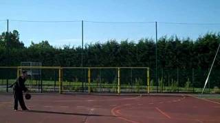 David Belle Makes Half Court Shot On First Try | David Belle (Official)