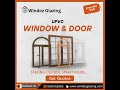 Elevate your space with premium uPVC windows and doors by Windoz Glazin
