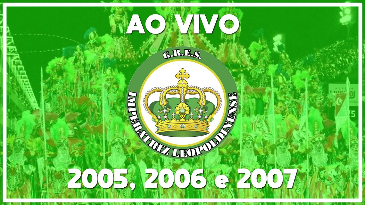 Imperatriz 2005, 2006 e 2007 - Sambas gravados na rádio Fm O Dia - Áudio ao vivo