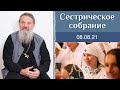 Задание от Бога. Сестрическое собрание с о. Андреем Лемешонком 08.08.2021