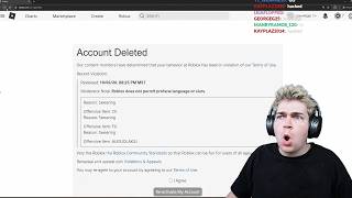 i got banned..