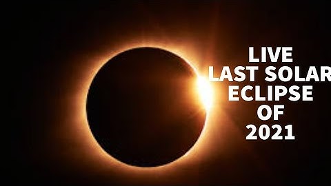 Solar Eclipse December 2021 Live 🔴 | Total Solar Eclipse 2021 Live