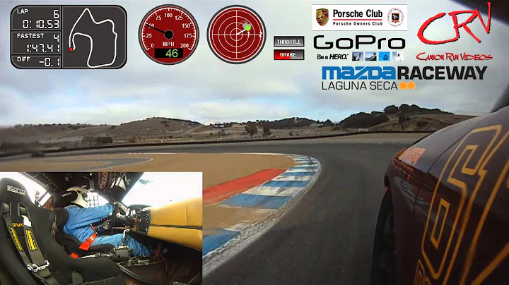 Will Marcy racing hard at MAZDA Raceway Laguna Seca with POC