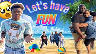 I Took Bj And The Family To The Beach For The First Time For His Birthday🔥🔥🔥😏