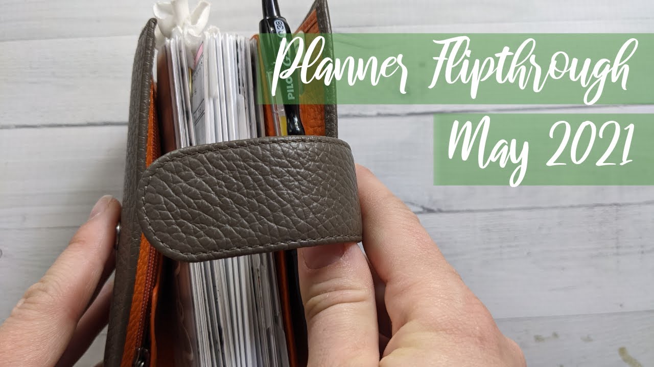 May 2021 Planner Flipthrough