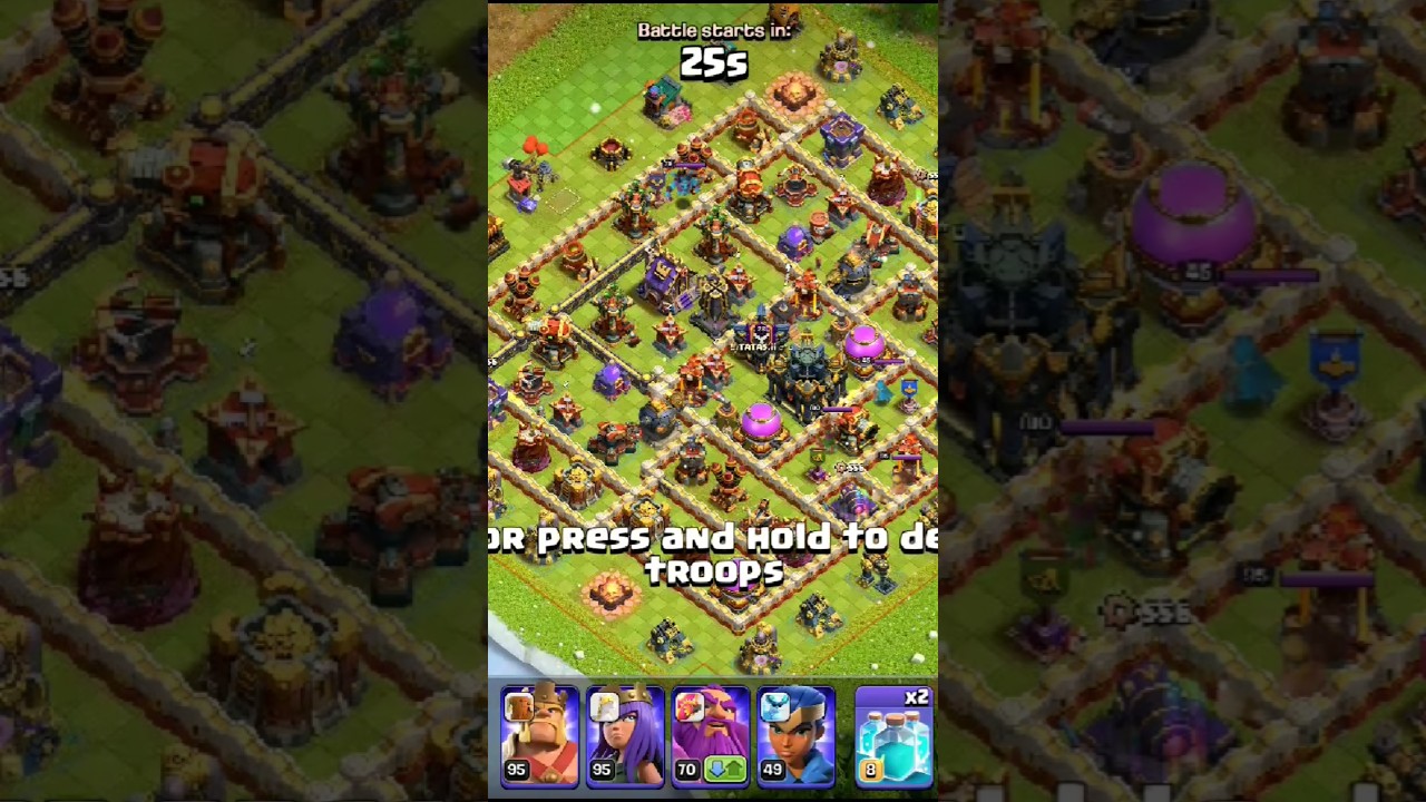 Easy 3 Star With Super Acher Blimp in Clash of Clans 