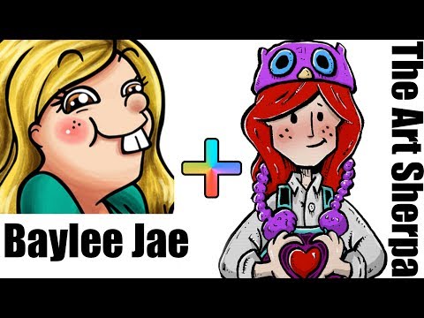 Baylee Jae talks about Art and Youtube with me at Clamourcon