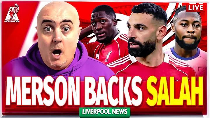 MERSON BACKS “LEGEND” SALAH + KONATE CLOSE TO SIGNING NEW DEAL? Liverpool FC Latest Transfer News