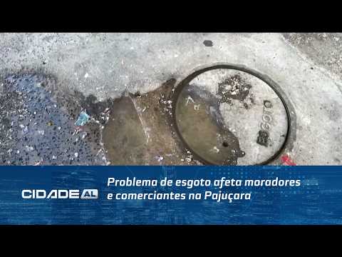Problema de esgoto afeta moradores e comerciantes na Pajuçara