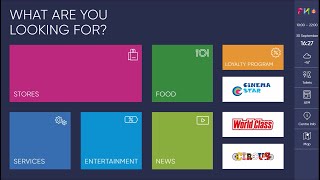 Navigation program for Rio shopping center Information