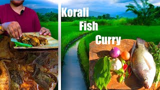 Korali fish curry  | eating forest | cooking forest |Hot| -ABL SHAKYA