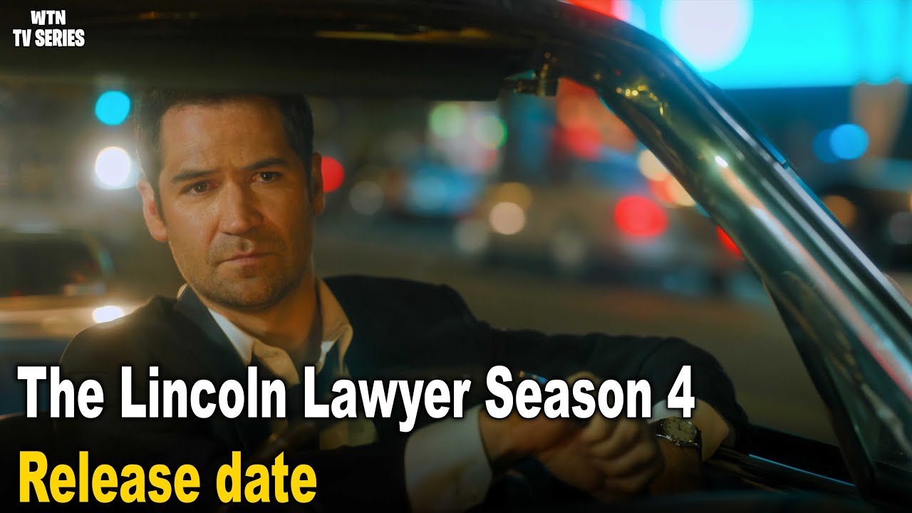 The Lincoln Lawyer Season 4 release date prediction YouTube