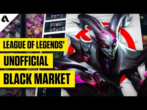 League of Legends&rsquo; Account Selling Black Market - Just How Bad Is It?