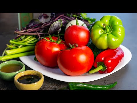 Видео рецепт Овощной салат