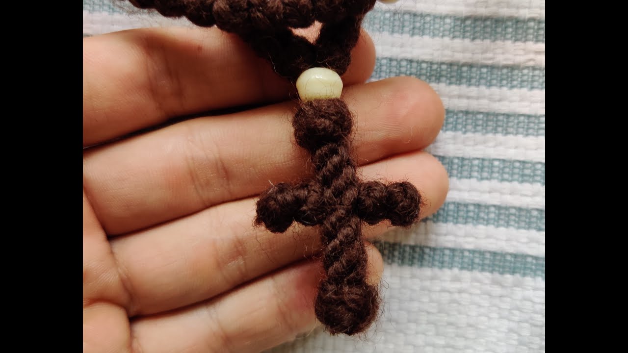 TUTORIAL ORTHODOX PRAYER ROPE CROSS HOWTO MAKE YouTube