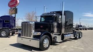 2023 Peterbilt 389  Hollywood Edition in Black Sapphire Metallic!