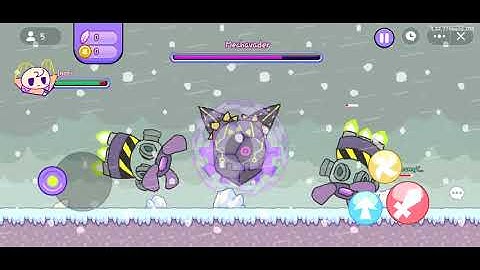 Watch me as I destroy Mechavader hard mode (Animals Vs Invaders Julian