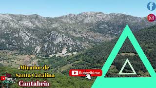 Video con Drone: Mirador de Santa Catalina, Cantabria