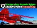 I Created a Very Aerobatic Biplane | XK A300 StaggerWing 550mm Brushless Motor