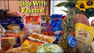 ASMR Grocery shop with Rebecca! (No talking version) Vlog style shopping trip & grocery haul!