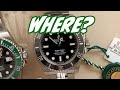 Empty Display Cases - Where are all the Rolex?