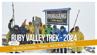 Ruby Valley Trek - 2024, with Wandering Trail Adventures