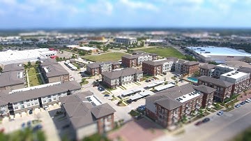 EFFECT Testing - applying Tilt Shift to aerial video