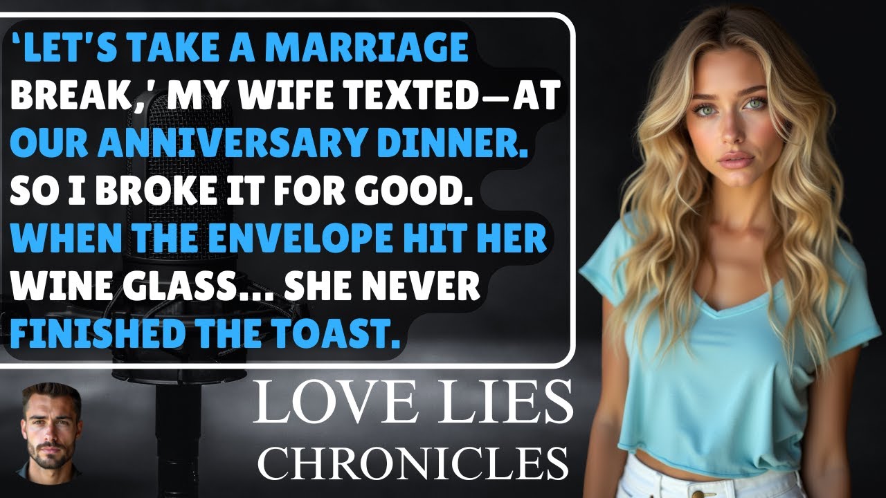 She Proposed A Marriage Break On Our Anniversary—Until I Dropped The Envelope & Watched Her Silence